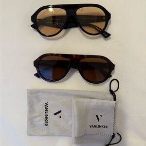 Amazon Black and Brown Sunglasses Duo
